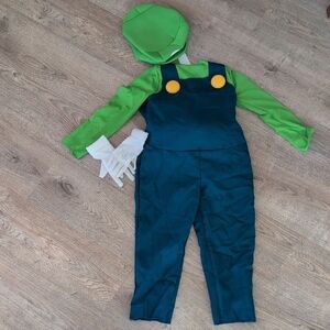 Kids Green and Blue Costume Set